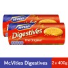 McVitie's Digestives Biscuits Jumbo (400g x 2)